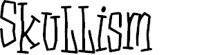 Preview image for D3 Skullism Alphabet