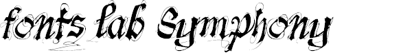 Preview image for font-lab's Symphony