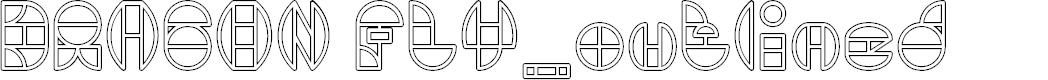 Preview image for DRAGON FLY_outlined
