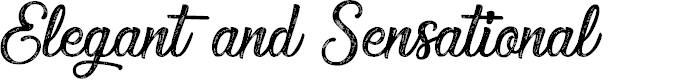Preview image for Elegant and Sensational