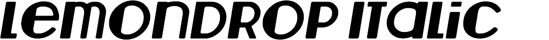 Preview image for Lemondrop Italic