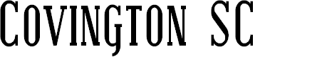 Preview image for Covington SC Cond Bold
