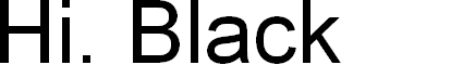 Preview image for Hi. Black