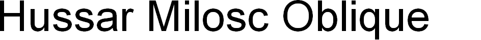 Preview image for Hussar Milosc Oblique
