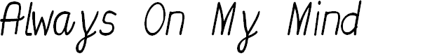 Preview image for Always On My Mind