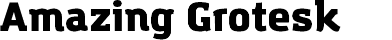 Preview image for Amazing Grotesk Ultra