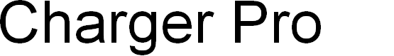 Preview image for Charger Pro Font
