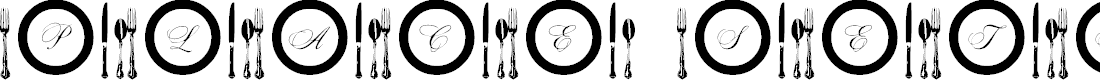 Preview image for AL Place Settings Letters