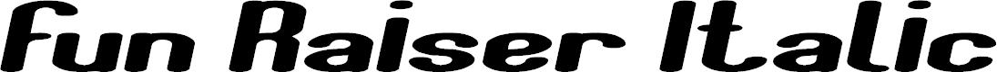 Preview image for Fun Raiser Italic