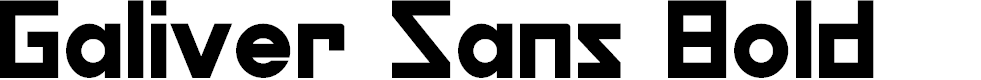 Preview image for Galiver Sans Bold