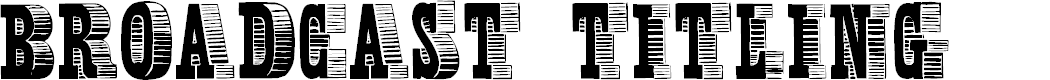 Preview image for Broadcast Titling