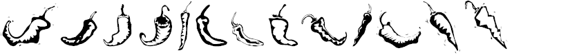 Preview image for Chili Pepper Dingbats