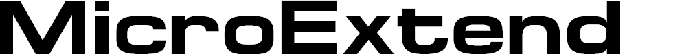 Preview image for MicroExtendFLF-Bold