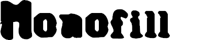 Preview image for Monofill Regular