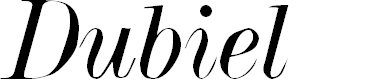 Preview image for Dubiel Italic
