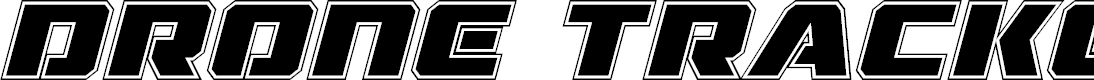Preview image for Drone Tracker Academy Italic