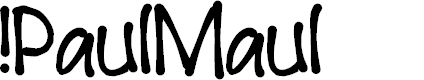 Preview image for !PaulMaul Bold