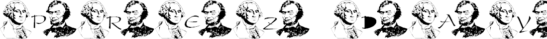 Preview image for Prez Day Font