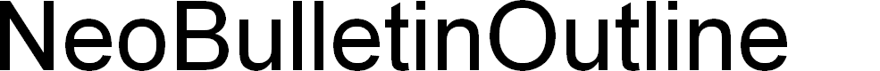 Preview image for NeoBulletinOutline