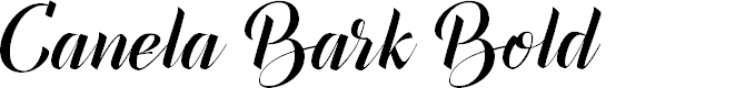 Preview image for Canela Bark Bold PERSONAL USE