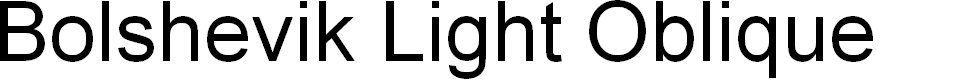 Preview image for Bolshevik Light Oblique