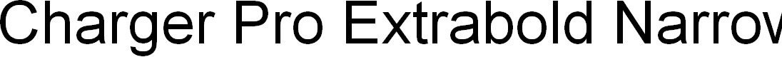 Preview image for Charger Pro Extrabold Narrow Oblique