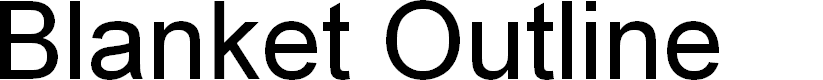 Preview image for Blanket Outline