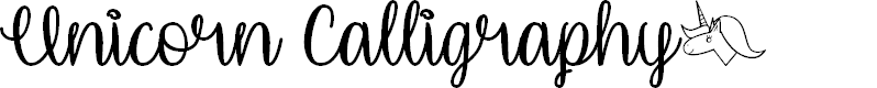 Preview image for Unicorn Calligraphy