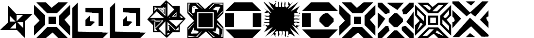 Preview image for CarrDingbats1 Regular