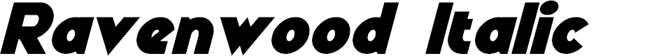 Preview image for Ravenwood Italic