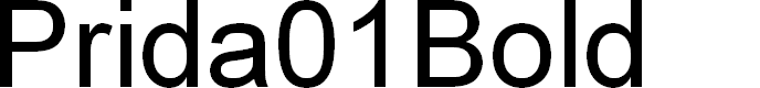 Preview image for Prida01Bold