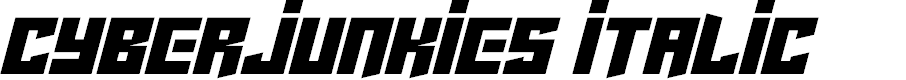 Preview image for Cyberjunkies Italic
