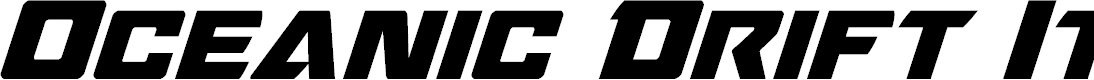 Preview image for Oceanic Drift Italic