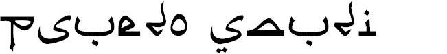 Preview image for Psuedo Saudi
