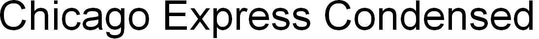Preview image for Chicago Express Condensed
