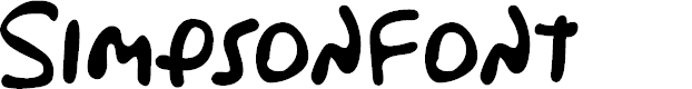 Preview image for Simpsonfont