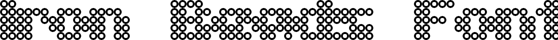 Preview image for Ironbeadsfont