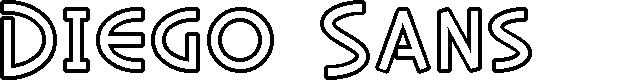 Preview image for SF Diego Sans Outline