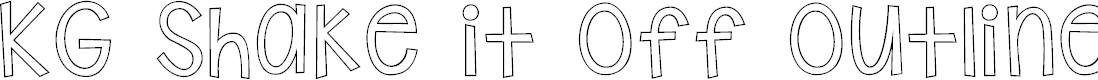 Preview image for KG Shake it Off Outline