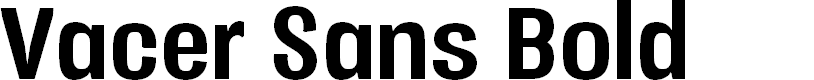 Preview image for Vacer Sans Personal Bold