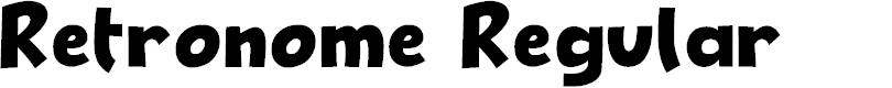 Preview image for Retronome Regular