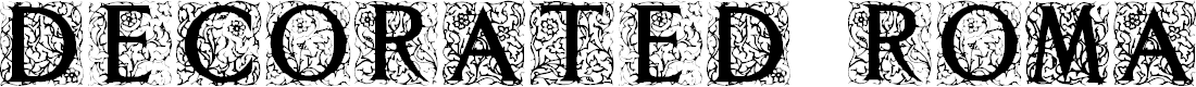 Preview image for Decorated Roman Initials