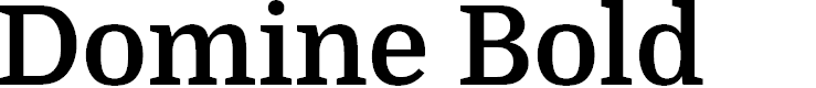 Preview image for Domine Bold
