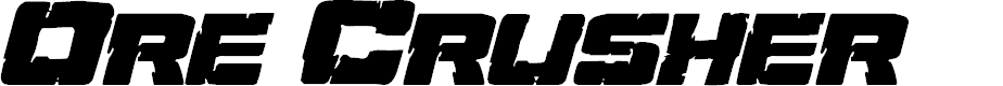 Preview image for Ore Crusher Italic
