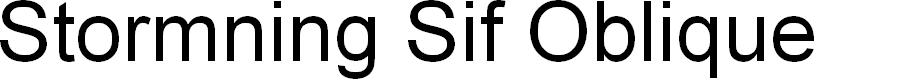 Preview image for Stormning Sif Oblique