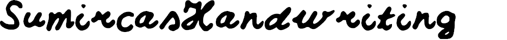 Preview image for Sumirca_s_Handwriting