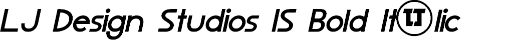 Preview image for LJ Design Studios IS Bold Italic