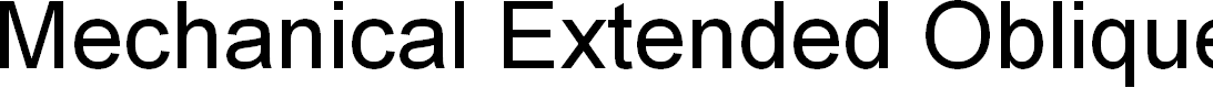 Preview image for Mechanical Extended Oblique