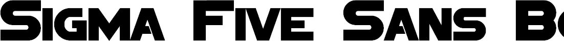Preview image for Sigma Five Sans Bold