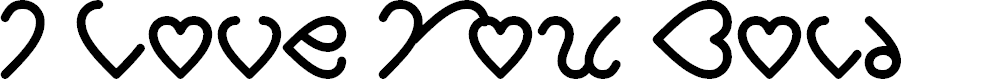 Preview image for I Love You Bold